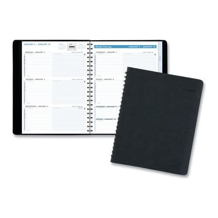 At-A-Glance AT-A-GLANCE The Action Planner Weekly Appointment Book, 11 x 8, Black, 2022 70EP0105